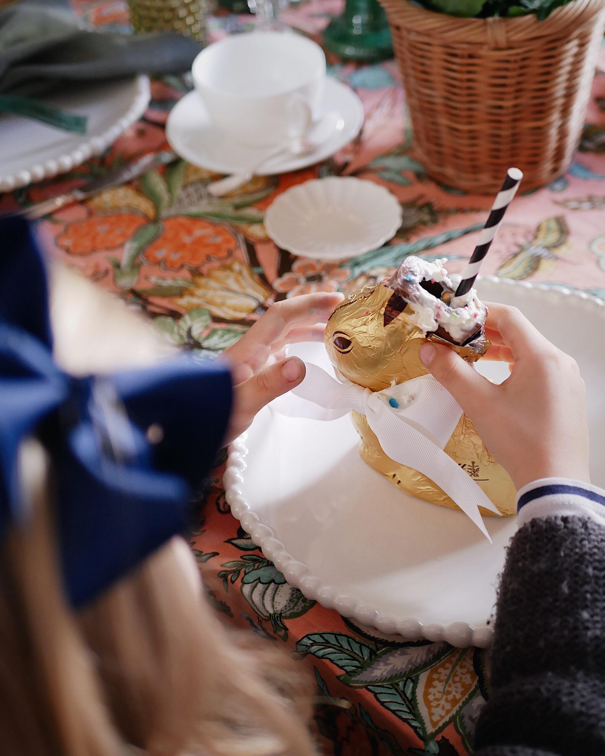 Schoko-Cocktail zum Osterfrühstück - unser Osterhasen-Drink