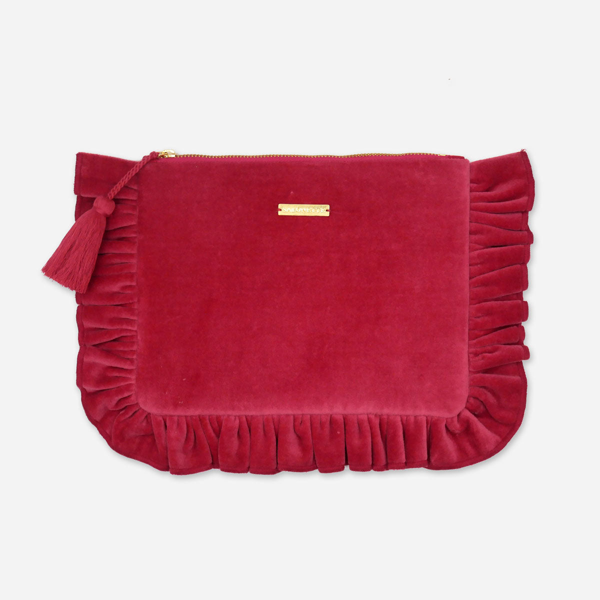 Samt-Täschchen - mit kleinen Fehlern