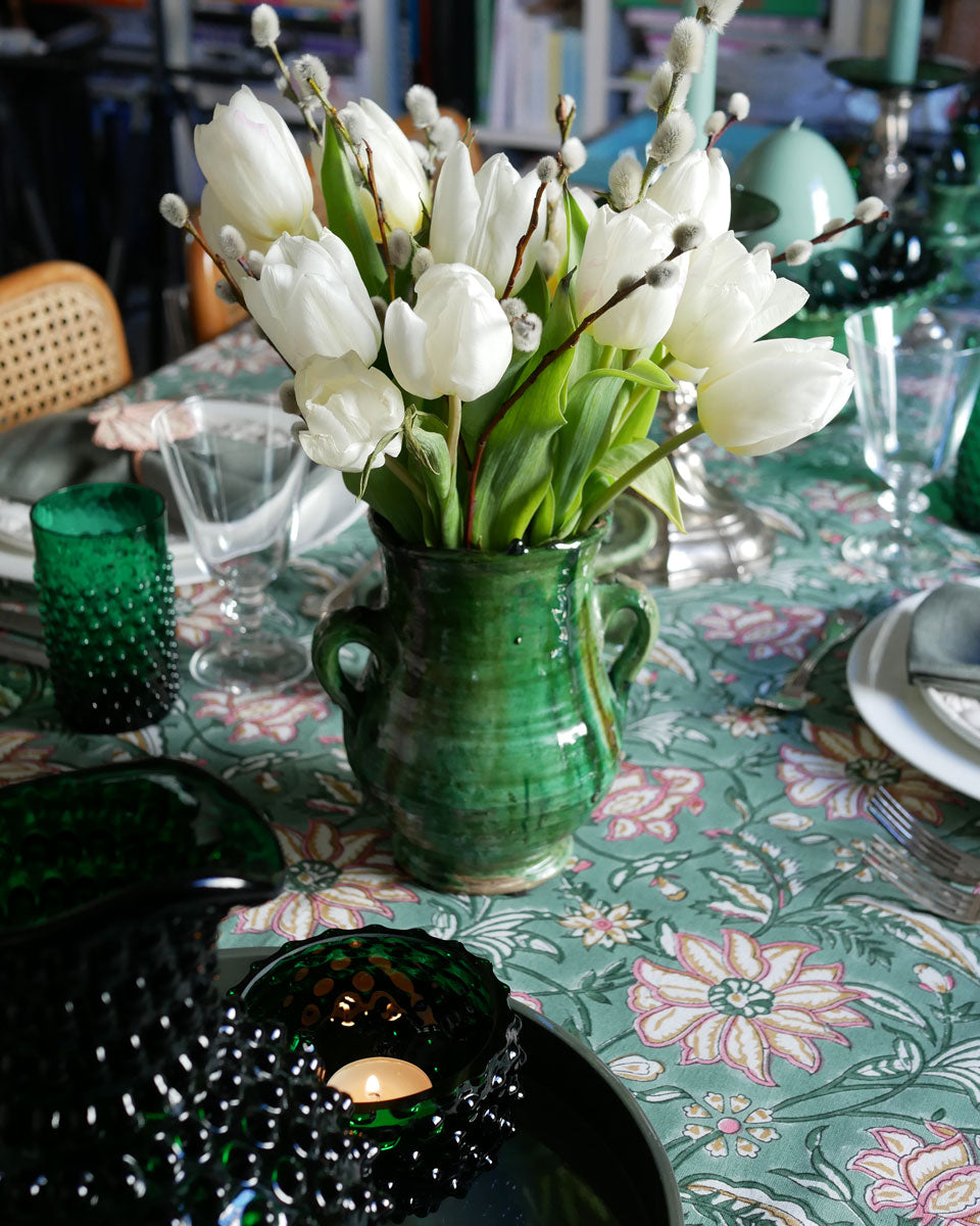 Vase handgefertigt aus Ton - "Tamegroute"