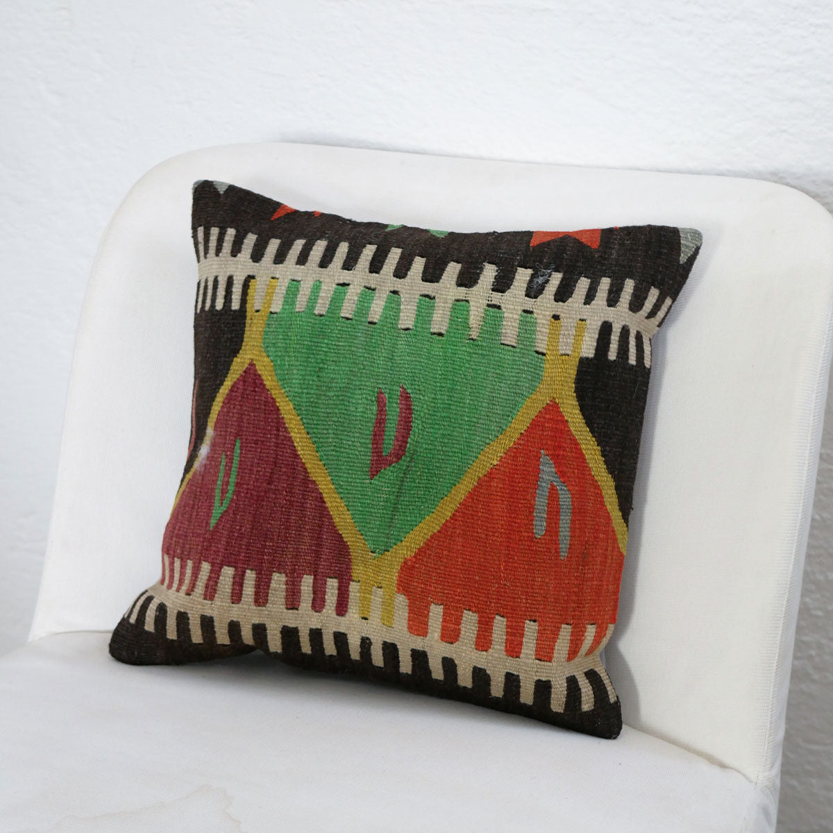Kelim-Kissen 40 x 40 - vier Varianten