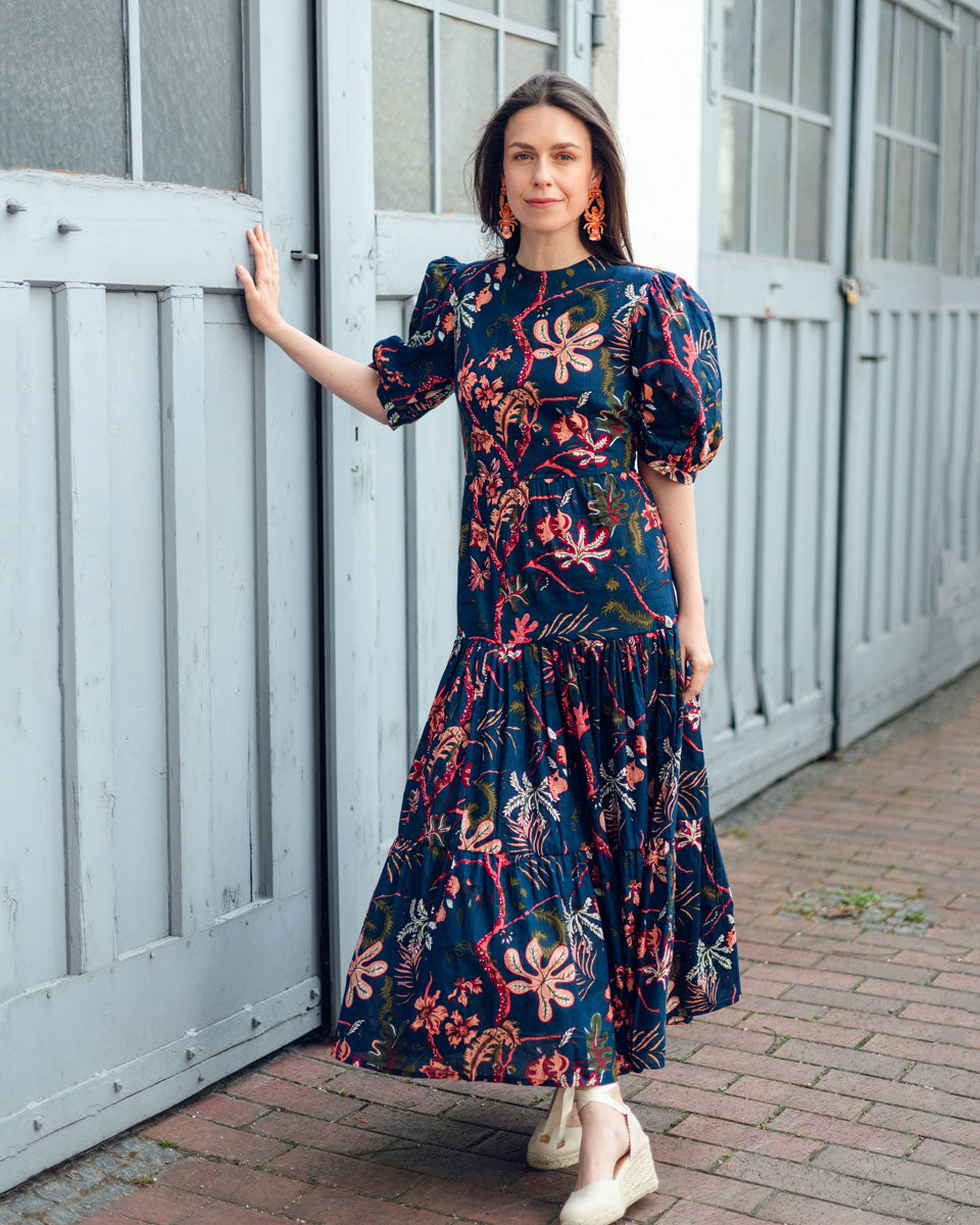 Kleid "Philippa" in Dunkelblau