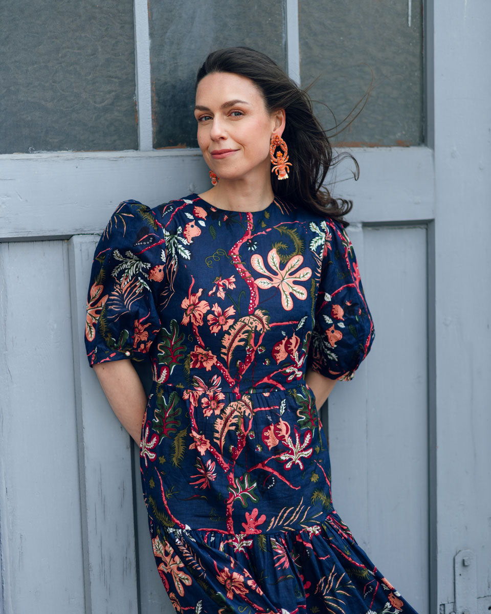 Kleid "Philippa" in Dunkelblau