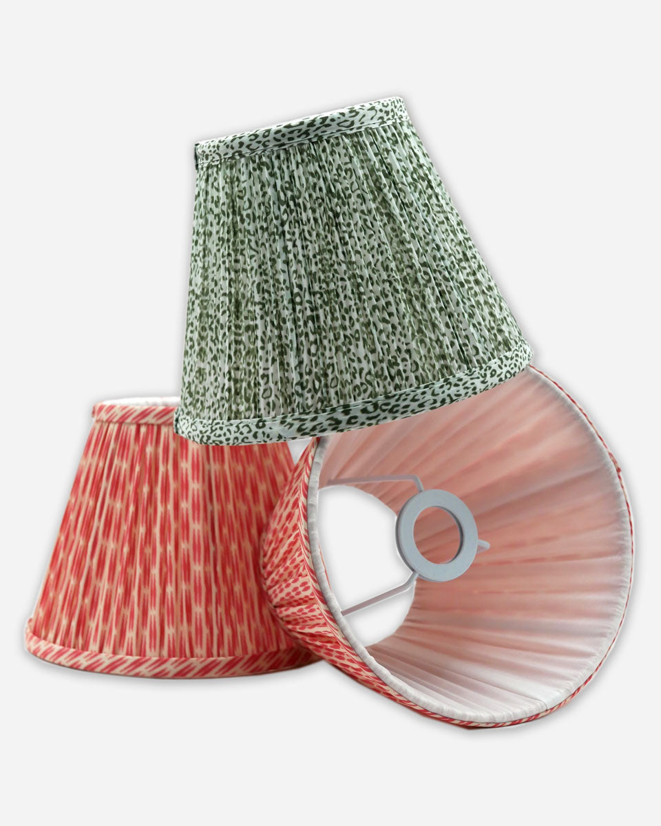 Akku Tischleuchte mit Vasenfuß - rot