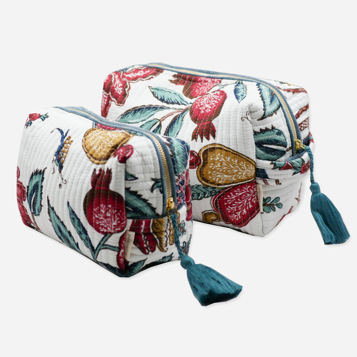 Necessaire "White Bird" in zwei Größen