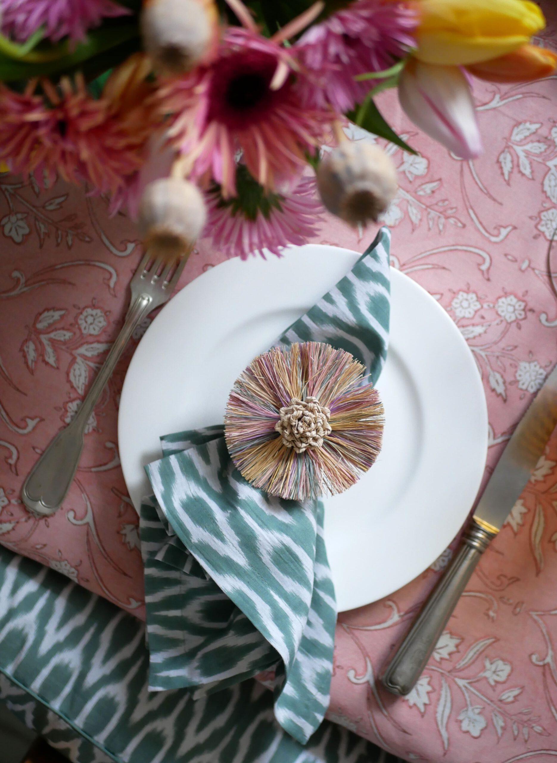 Serviettenring aus Stroh - Parasol