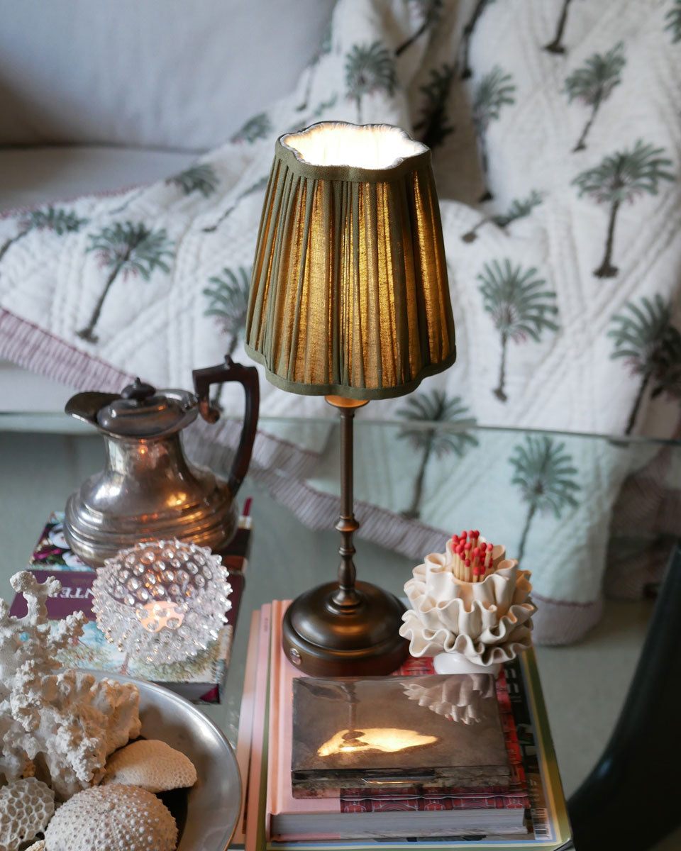 Akku Tischleuchte "Stockholm" mit Schirm