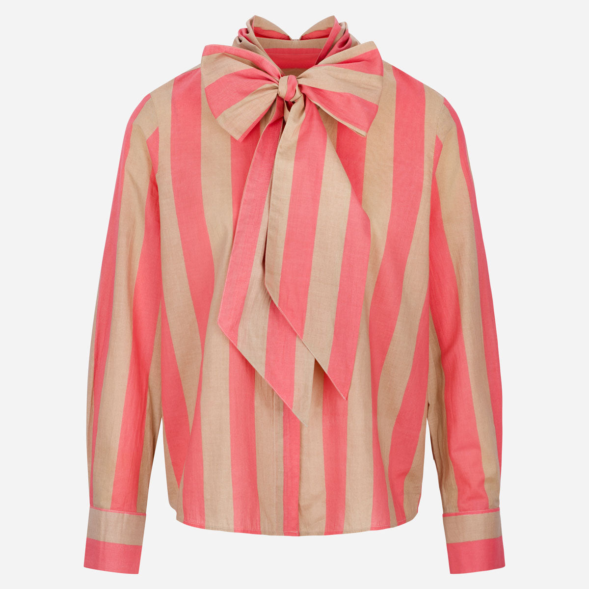 Bluse "Cleo" in Korall & Sand