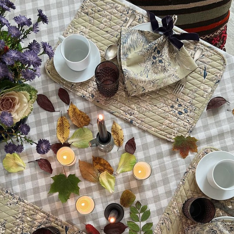 Herbsttafel Tischsets