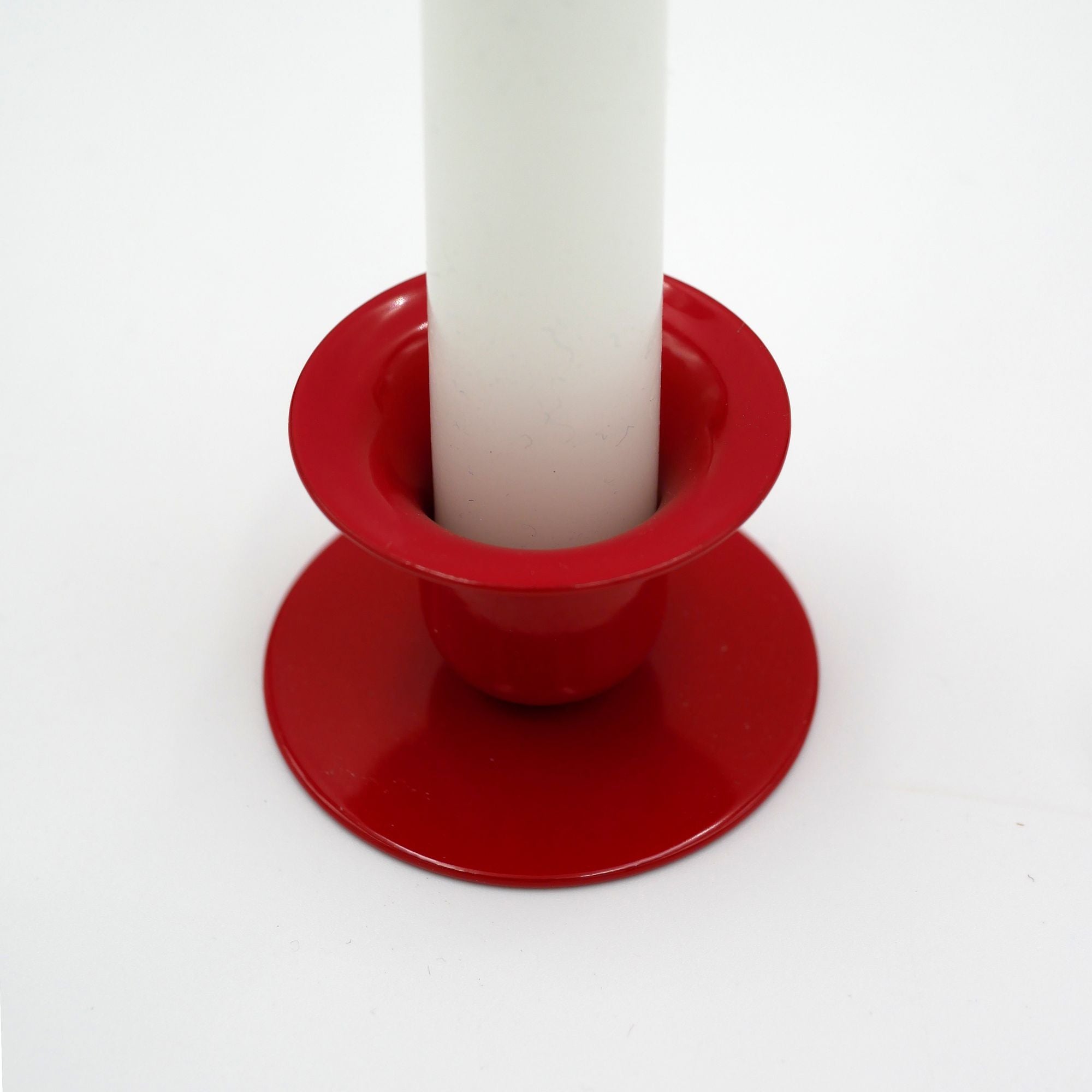 Kerzenhalter aus lackiertem Metall - verschiedene Farben