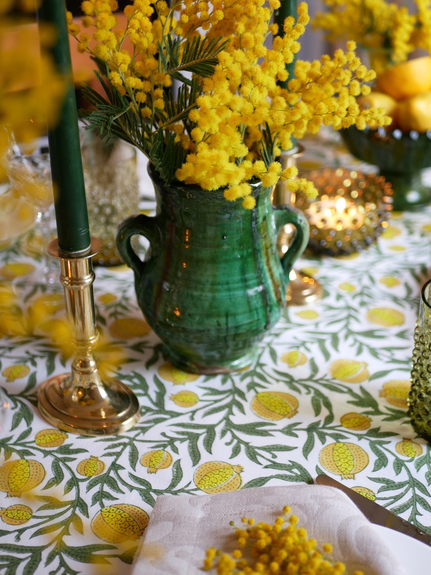 Vase handgefertigt aus Ton - "Tamegroute"