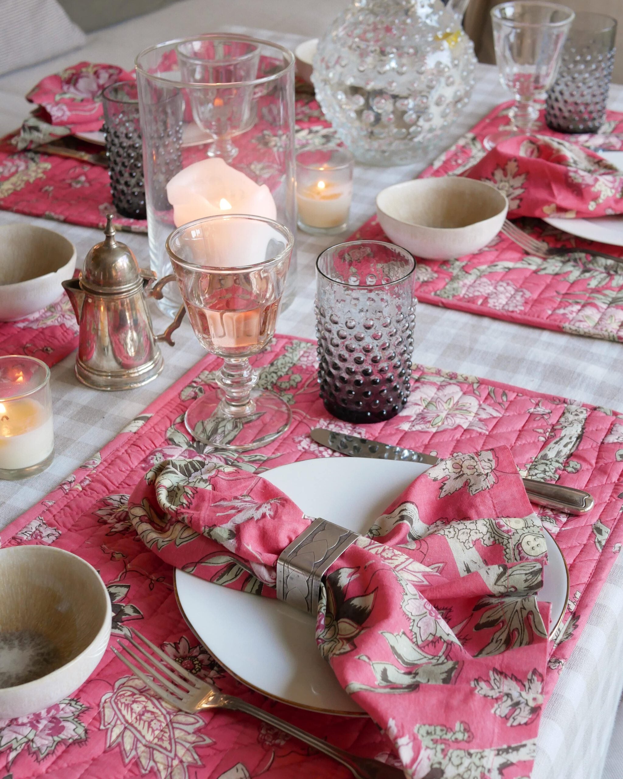 Set "Roman Holiday" mit Tischsets und Servietten für 4 Personen