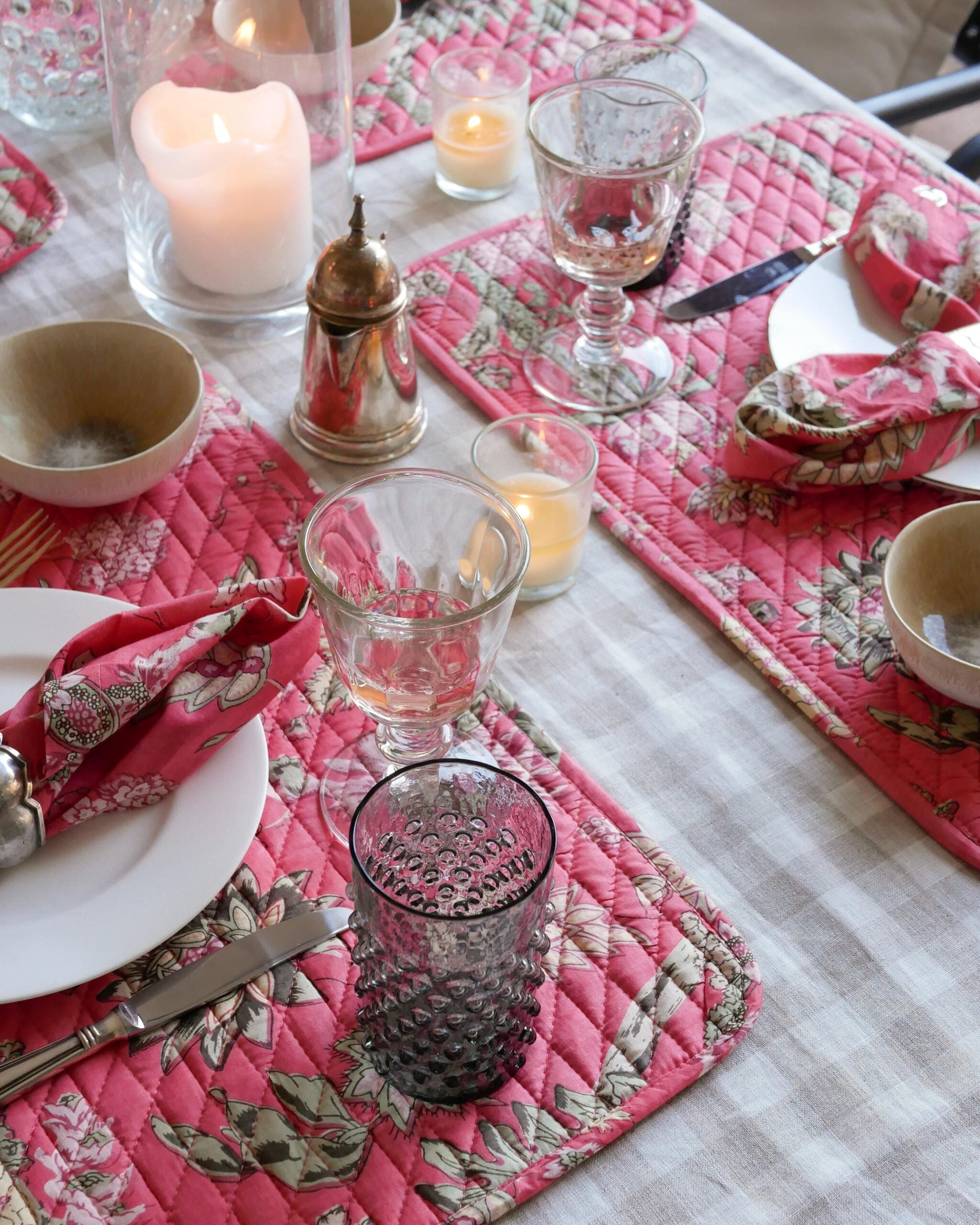 Set "Roman Holiday" mit Tischsets und Servietten für 4 Personen