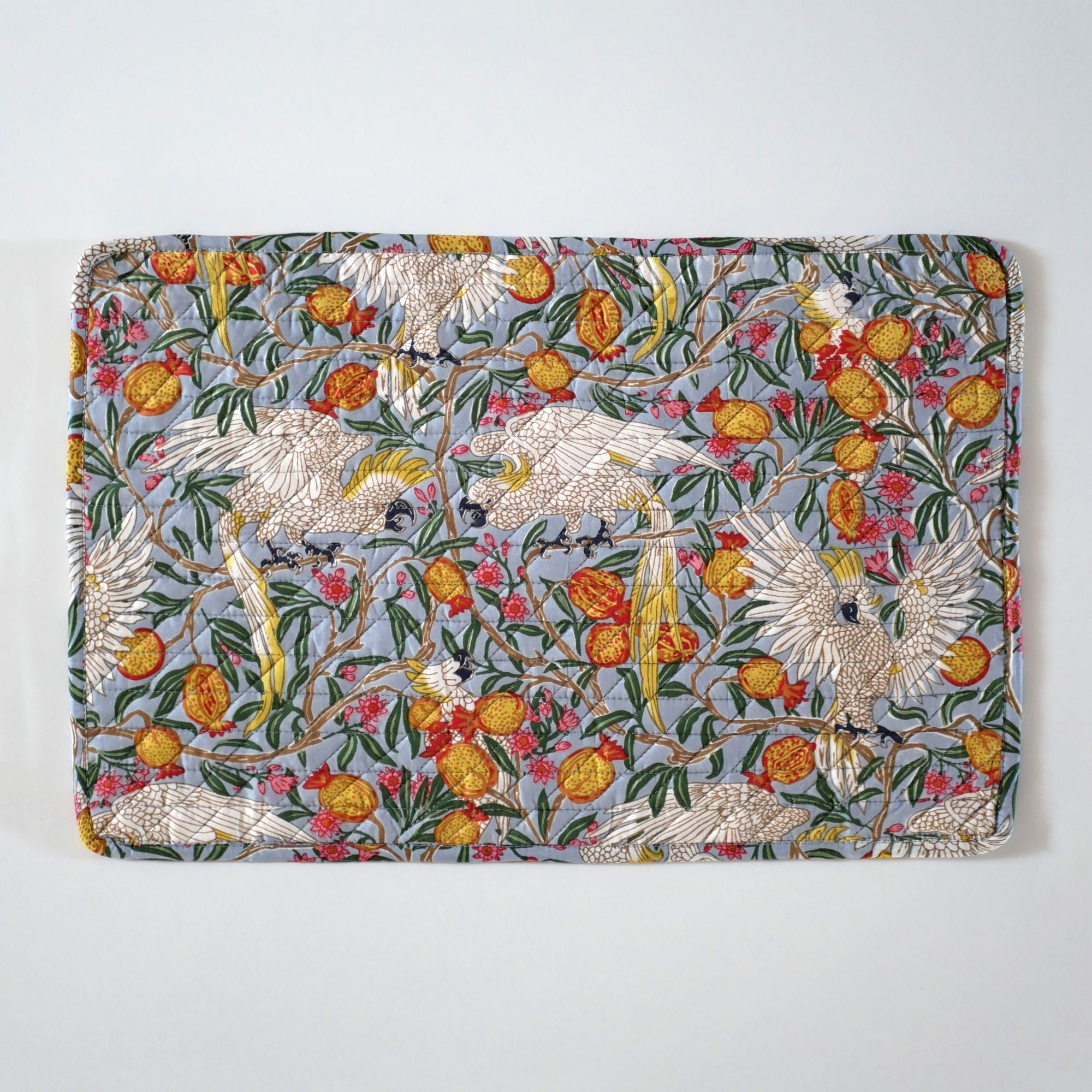 Abgesteppte Tischsets "Tropicana" - Zweier-Set