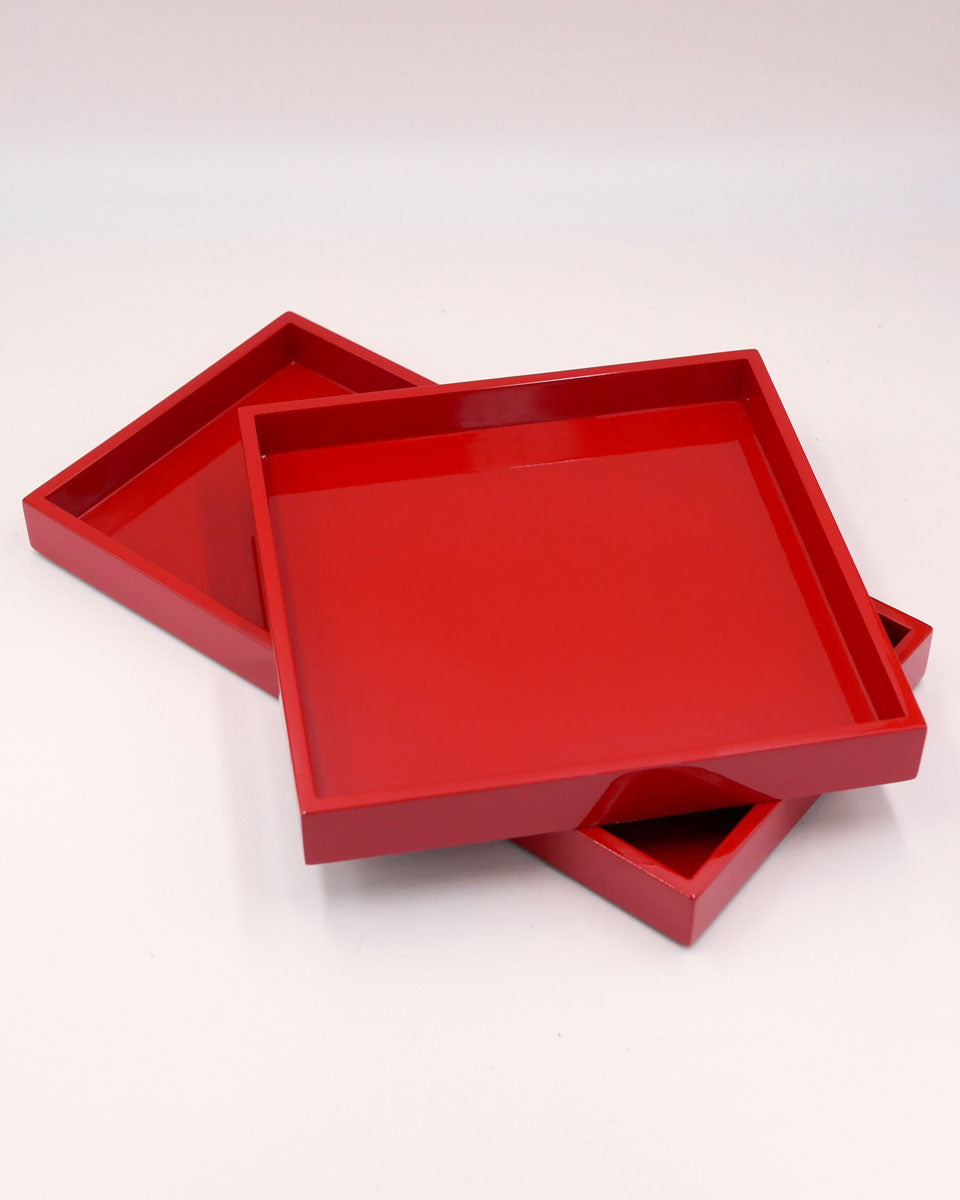 Mini Lacktabletts - 20x20cm