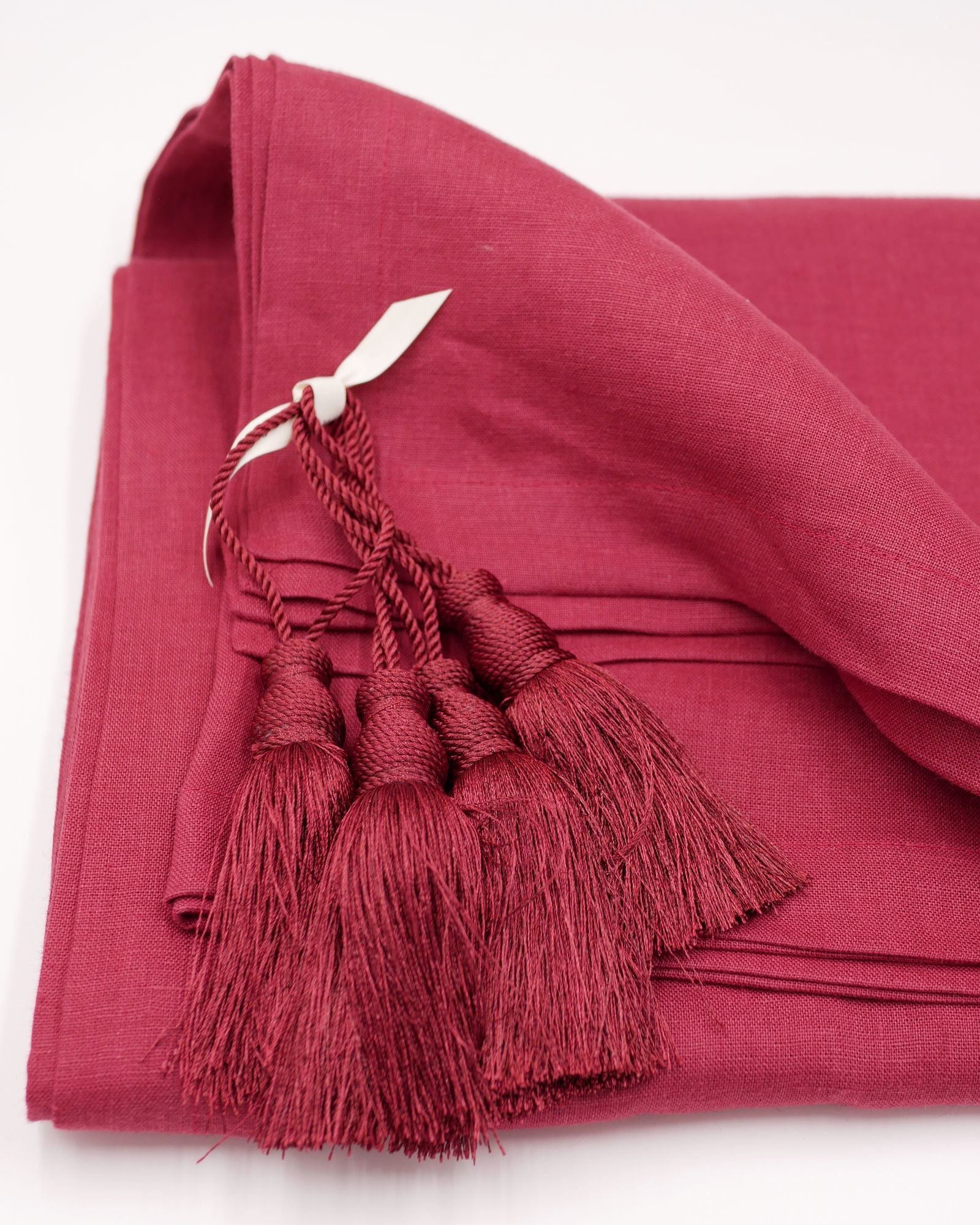 Leinen Tischdecke Bordeaux