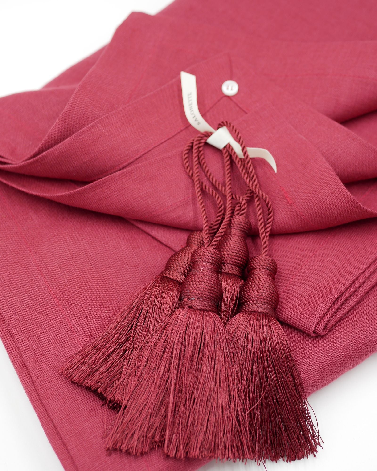 Leinen Tischdecke Bordeaux