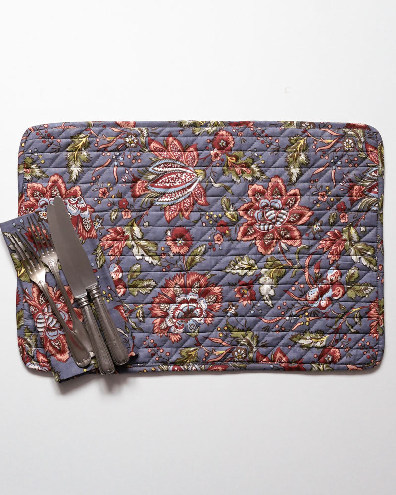 Abgesteppte Tischsets "Casa Melograno" - Zweier-Set