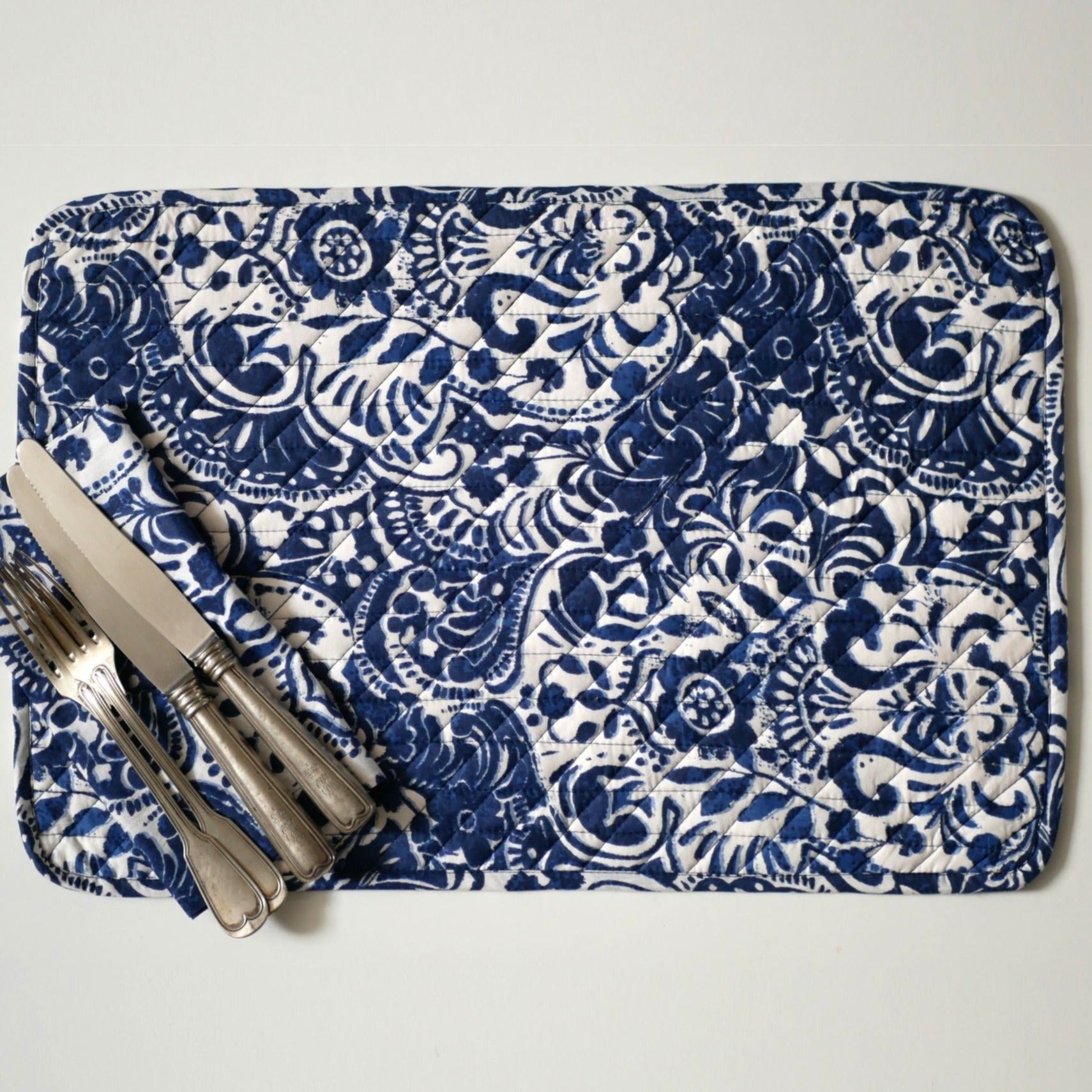 Abgesteppte Tischsets "São Bento" - Zweier-Set