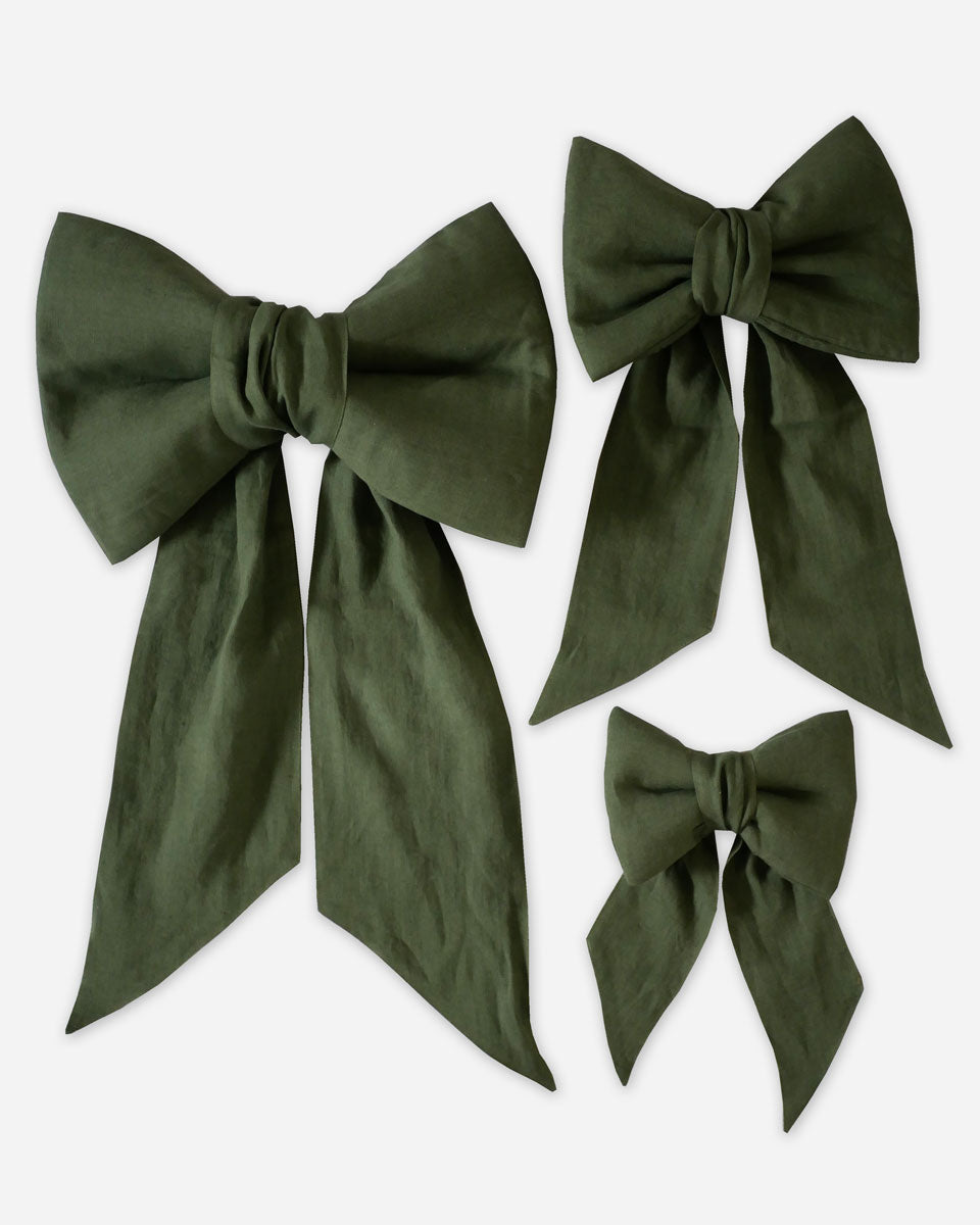 Extra große Schleife - Grün