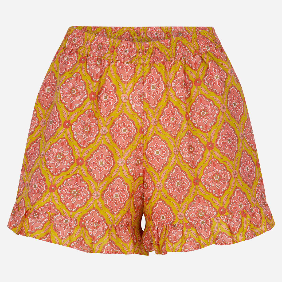 Shorts "Eleni" in goldgelb