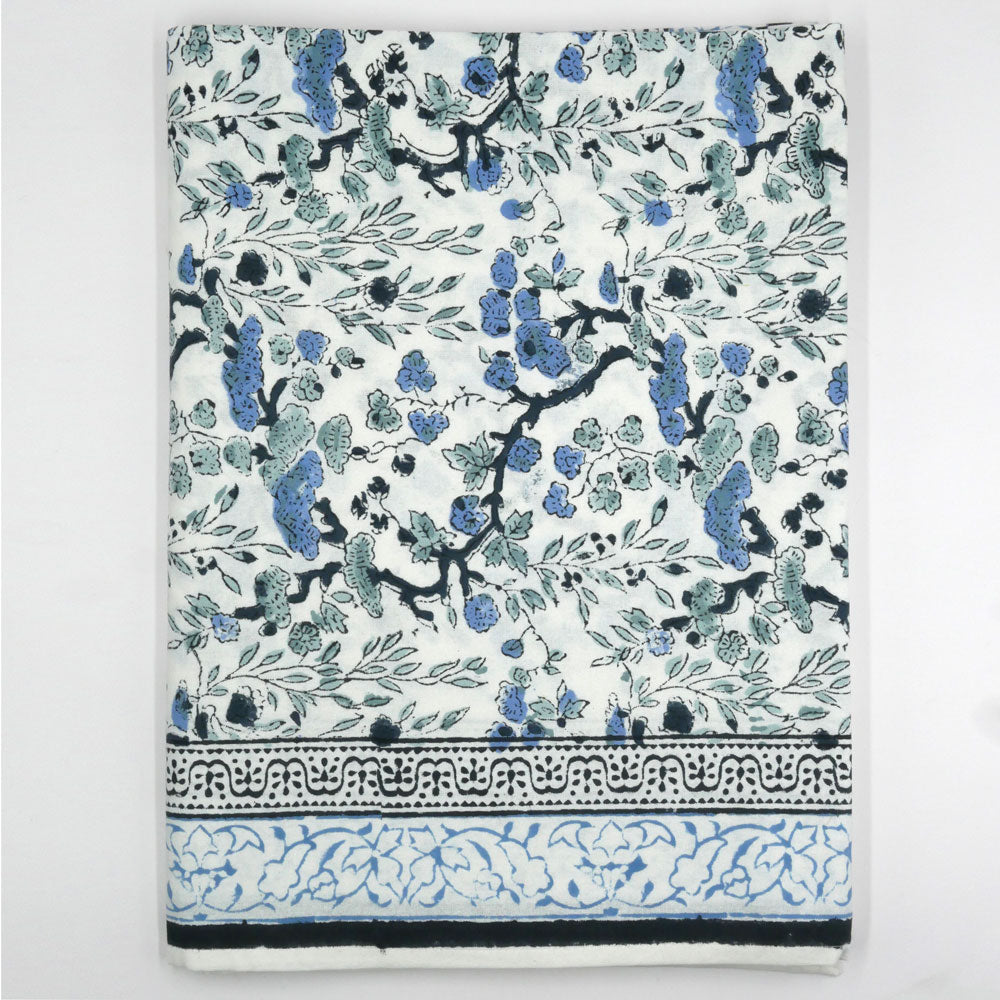 Blockprint Tischdecke "Mandola"