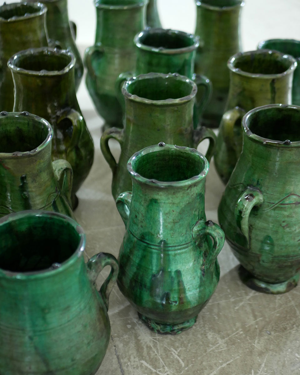 Vase handgefertigt aus Ton - "Tamegroute"