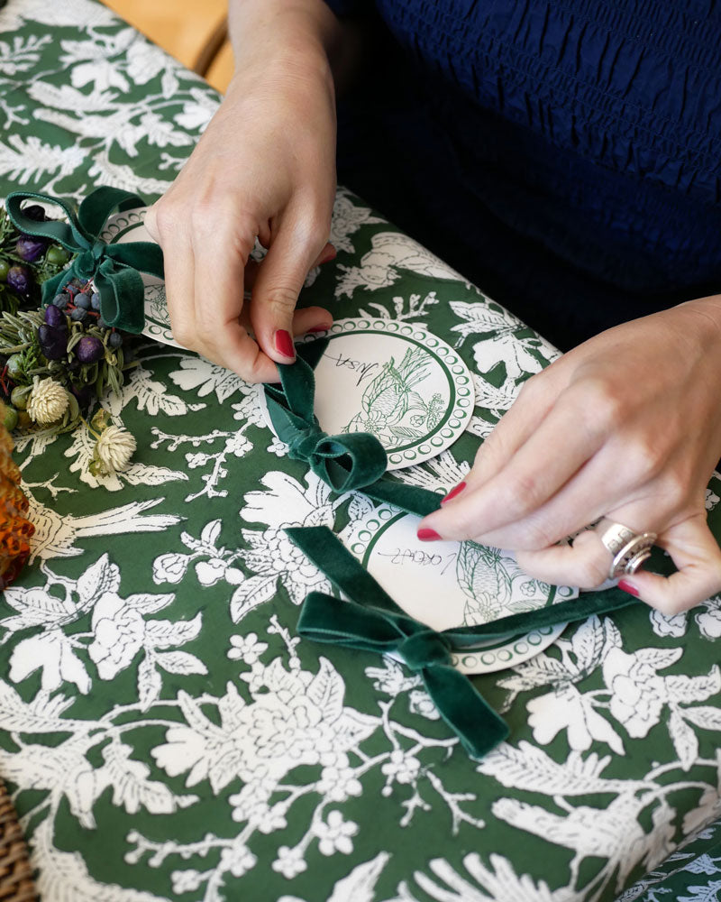 Papeterie-Set "À table!" - Grün