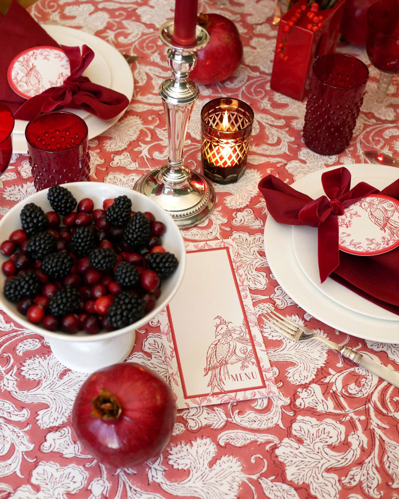 Papeterie-Set "À table!" - Rot