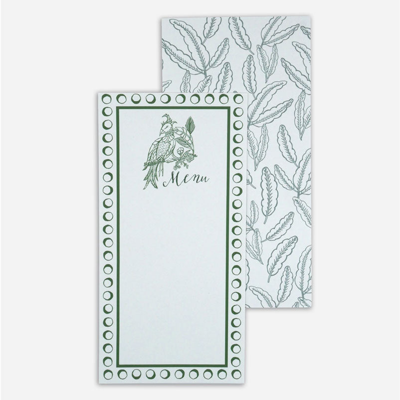 Papeterie-Set "À table!" - Grün