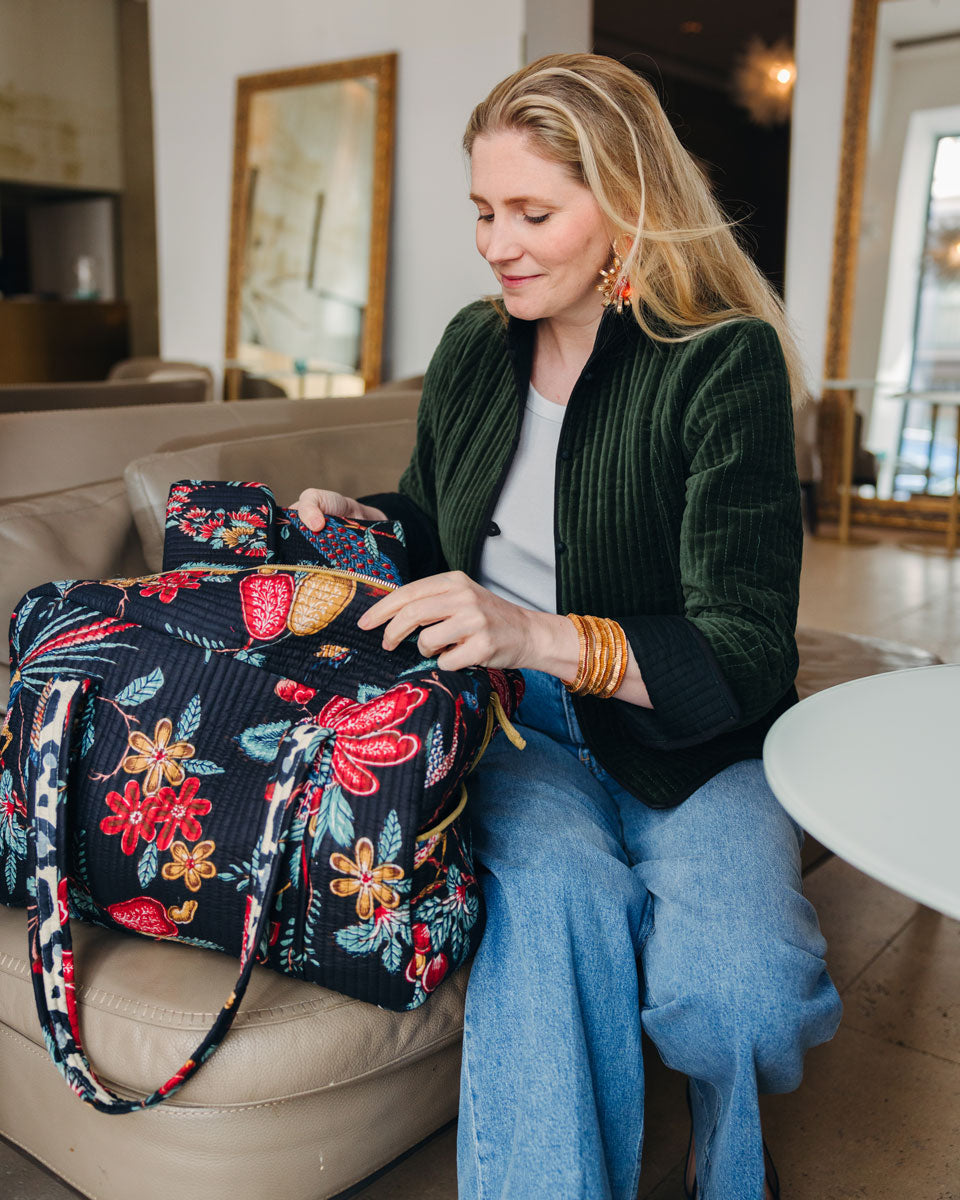 Weekender Bag "Black Bird"