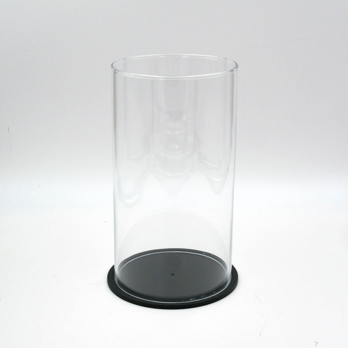 Windlicht aus Glas mit Fuß - Musterstück