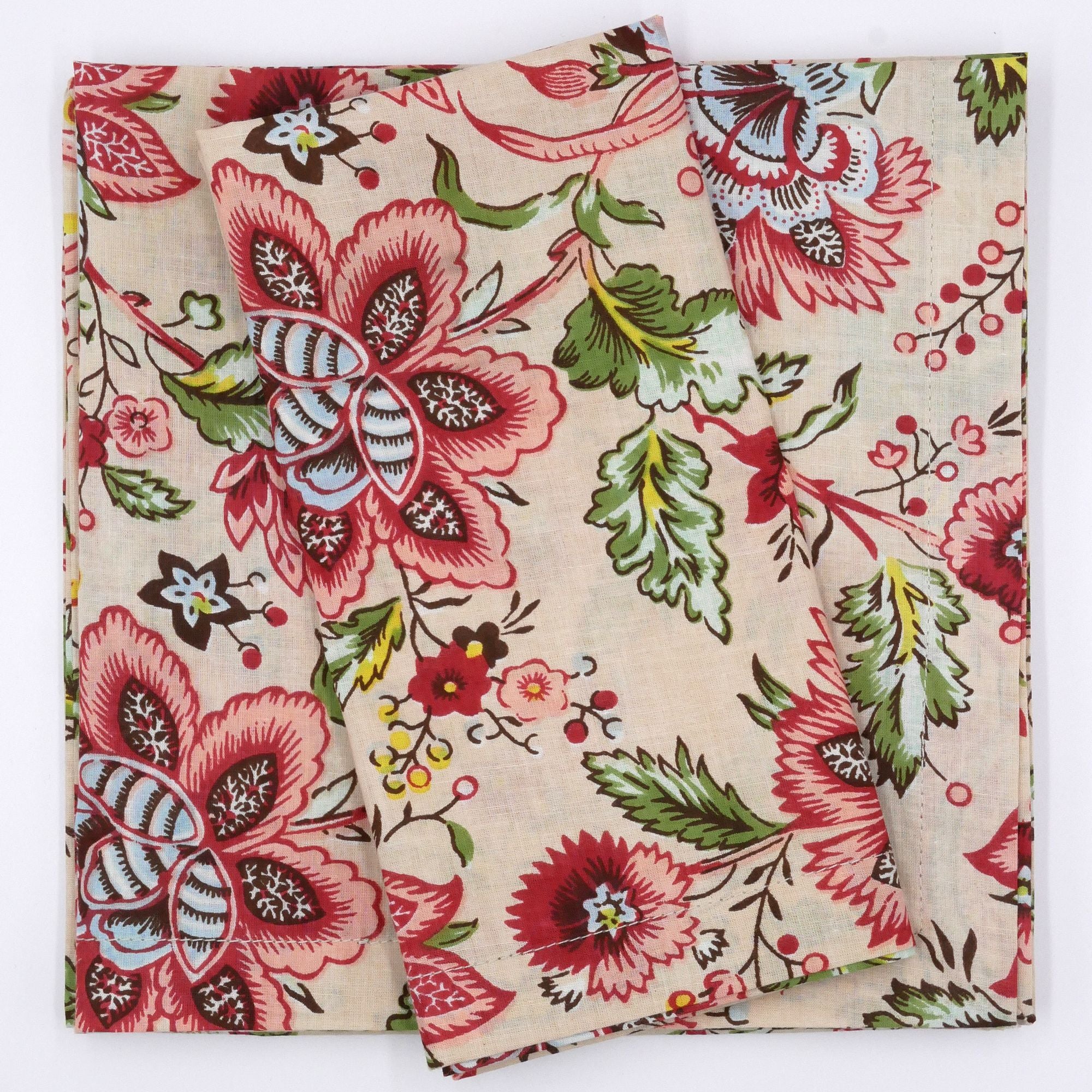 Blockprint Serviettenn "Polar Express" (4er)