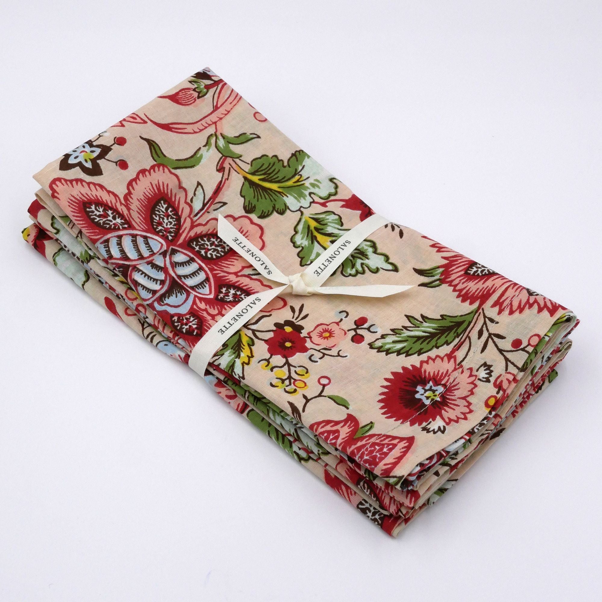 Blockprint Serviettenn "Polar Express" (4er)