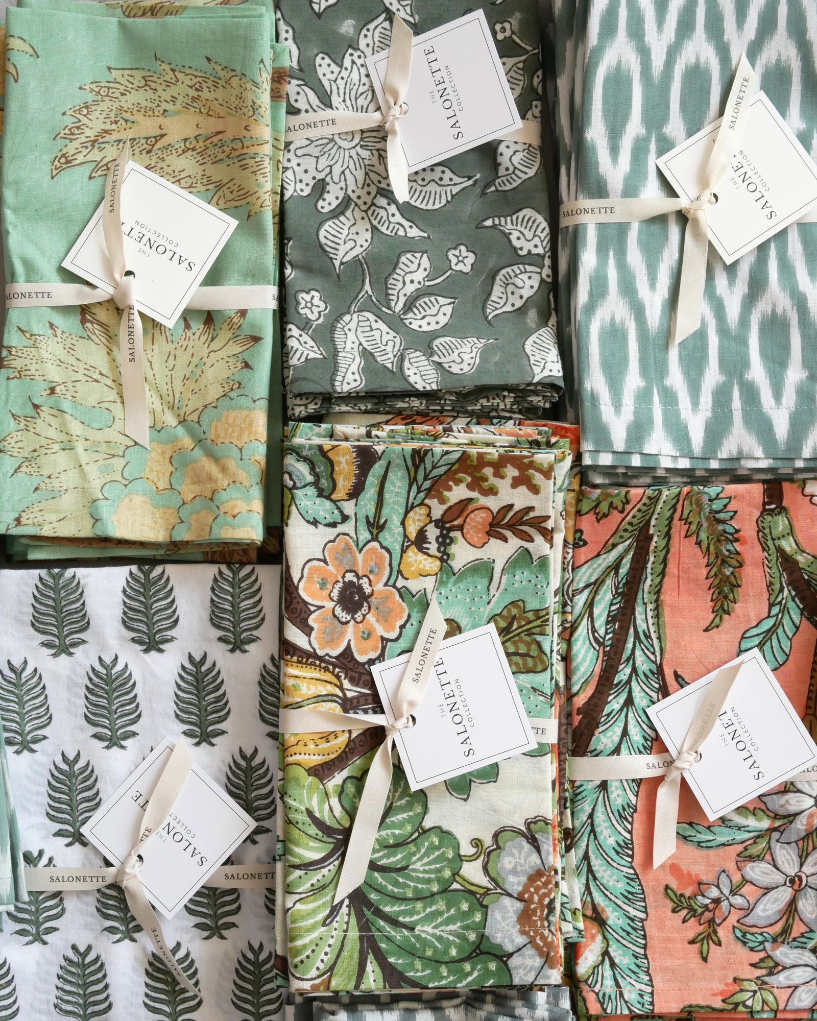 Tafelservietten - 4er Sets - mit kleinen Fehlern