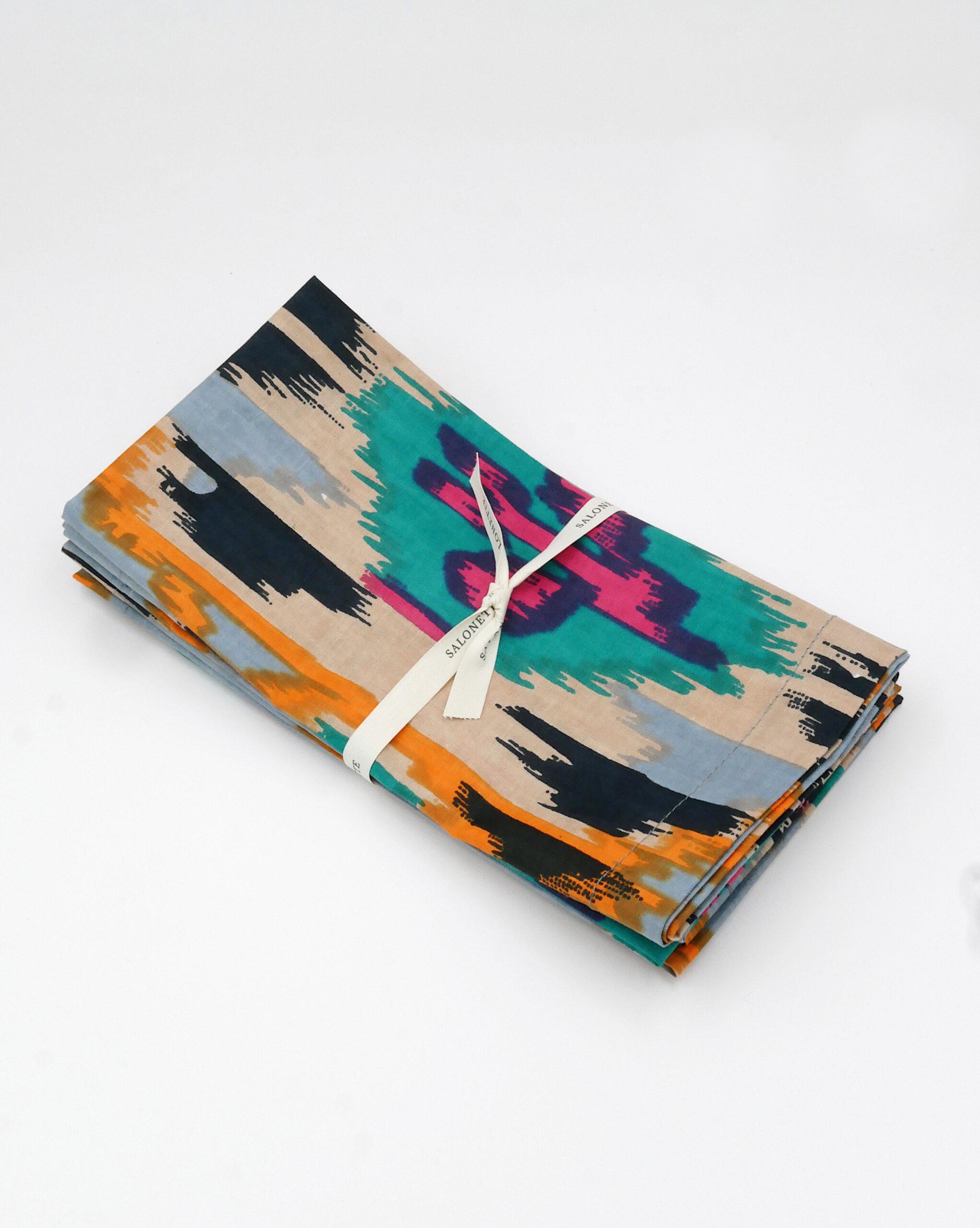 Ikat Servietten "Bonanza" (6er)