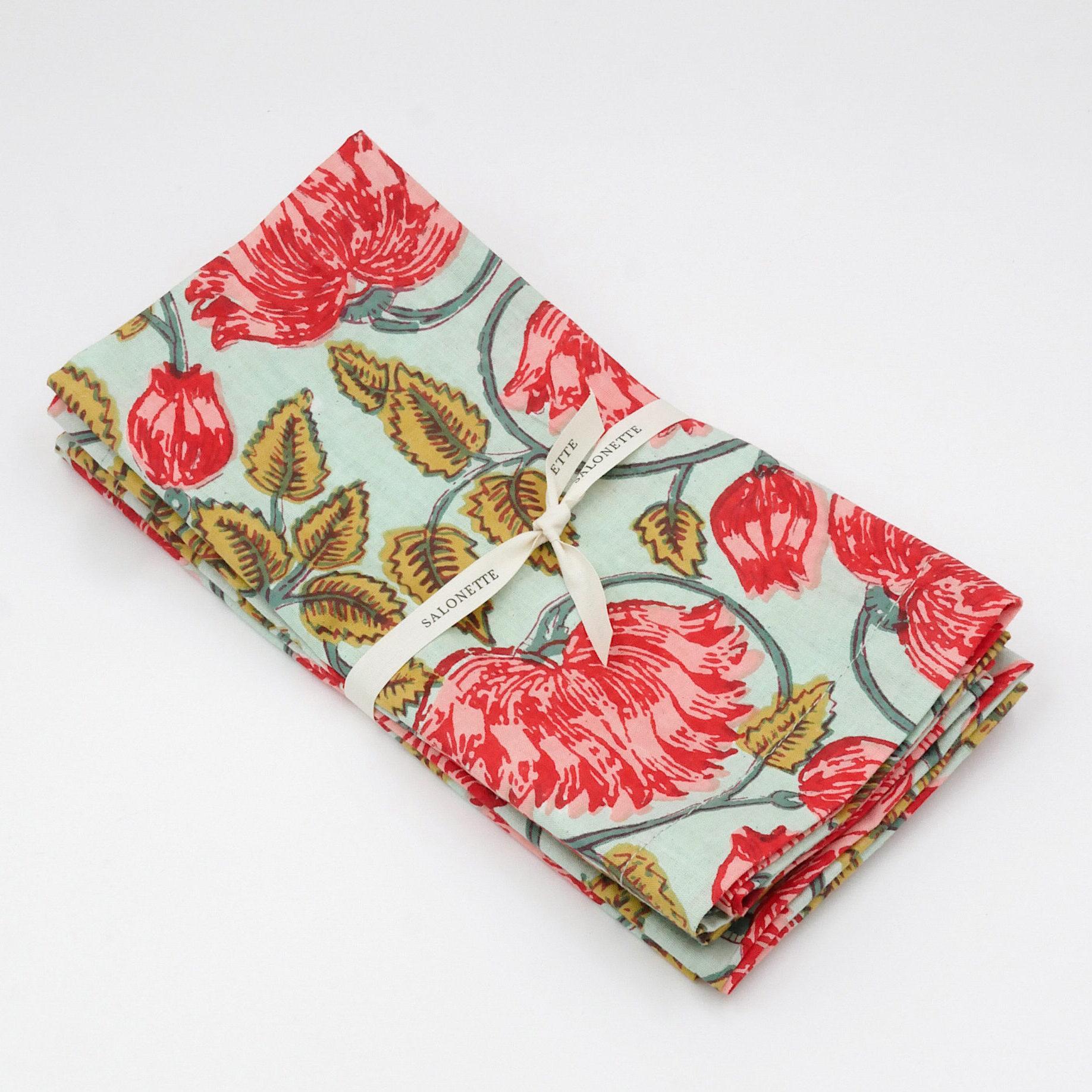 Blockprint Servietten "Chic Picnic" (4er)