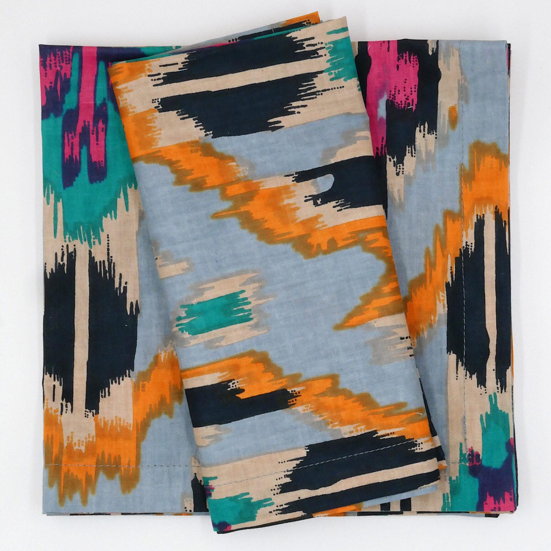 Ikat Servietten "Bonanza" (4er)