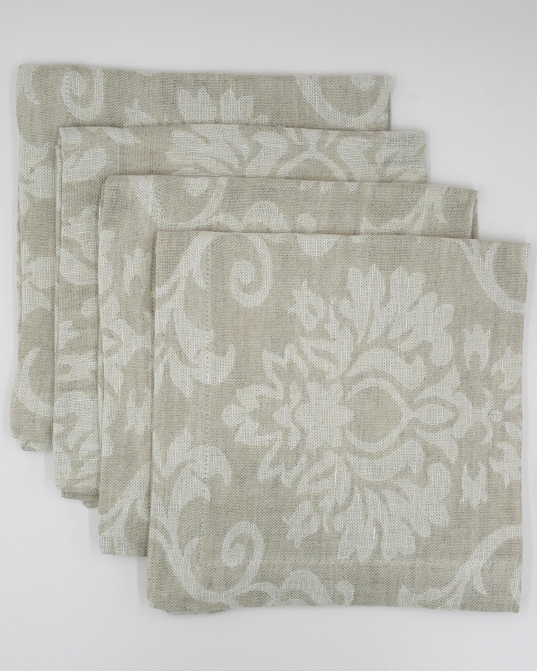 Leinenservietten Jacquard (6er)