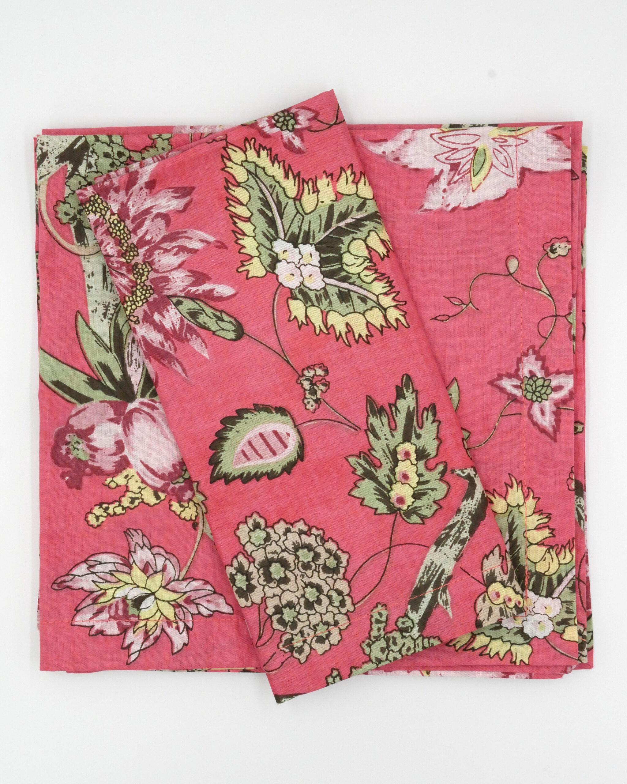 Blockprint Servietten "Roman Holiday" (4er)