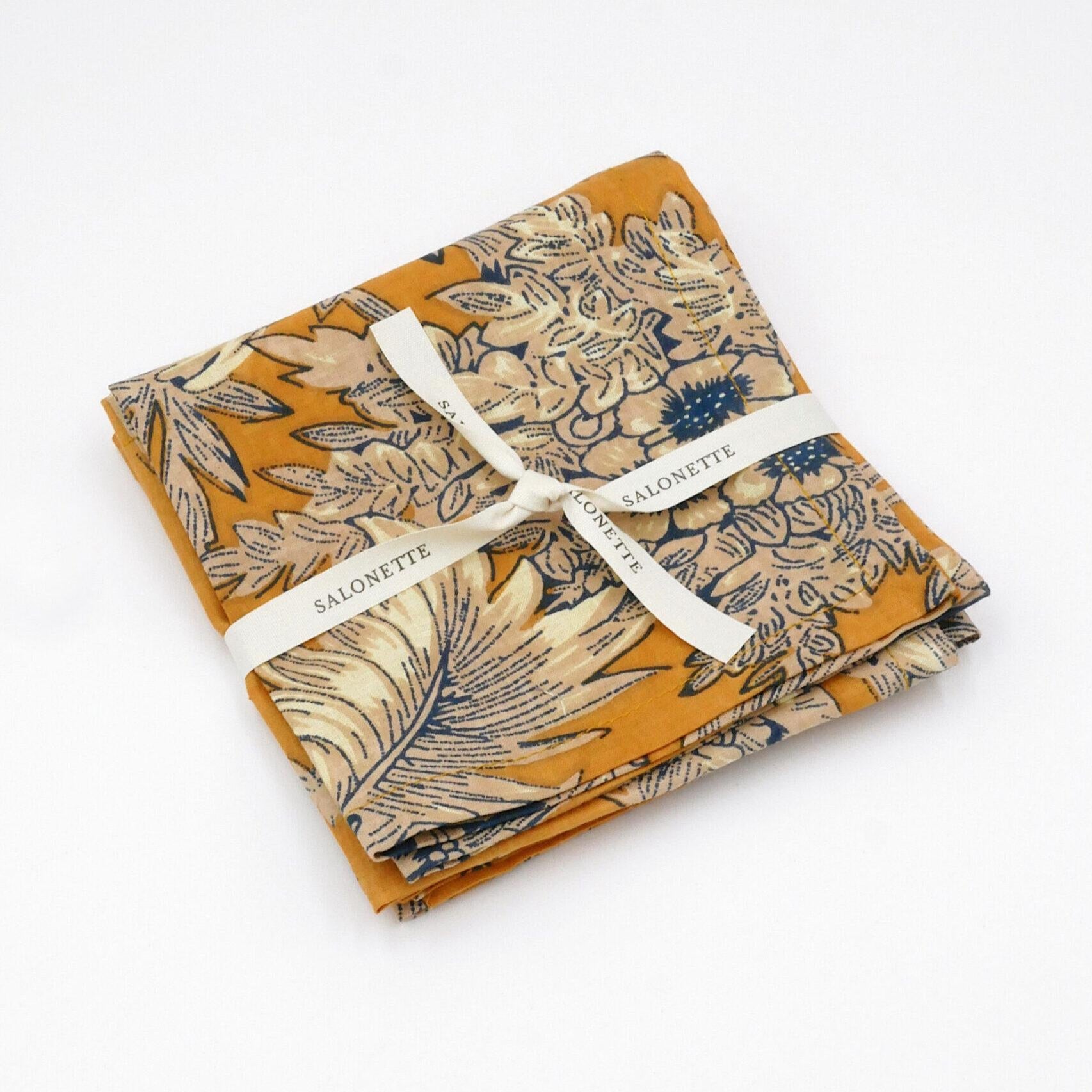 Cocktailservietten "Mellow Yellow" (4er)