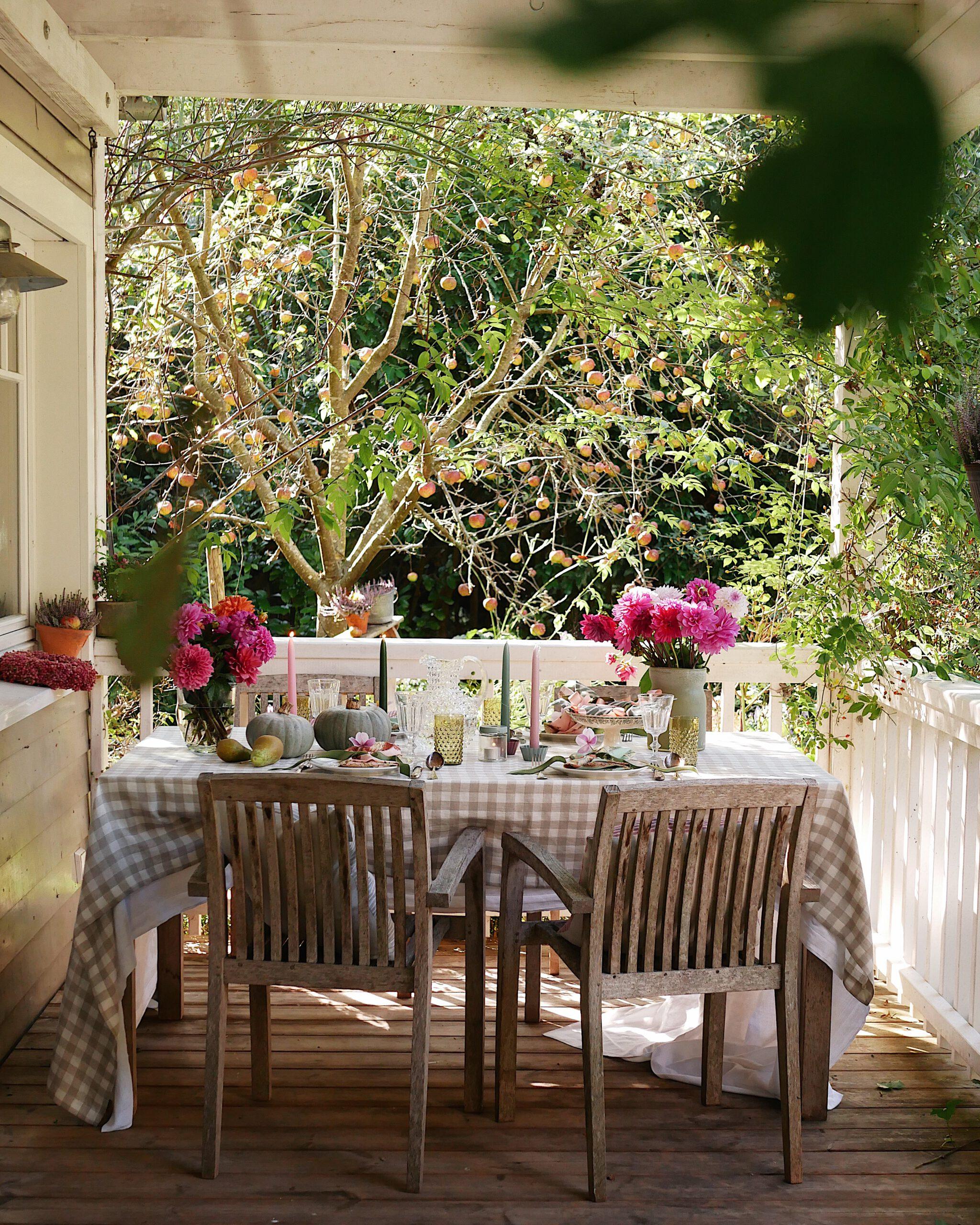 Salonette Herbsttisch bei Sarah Stiller von My Cottage Garden