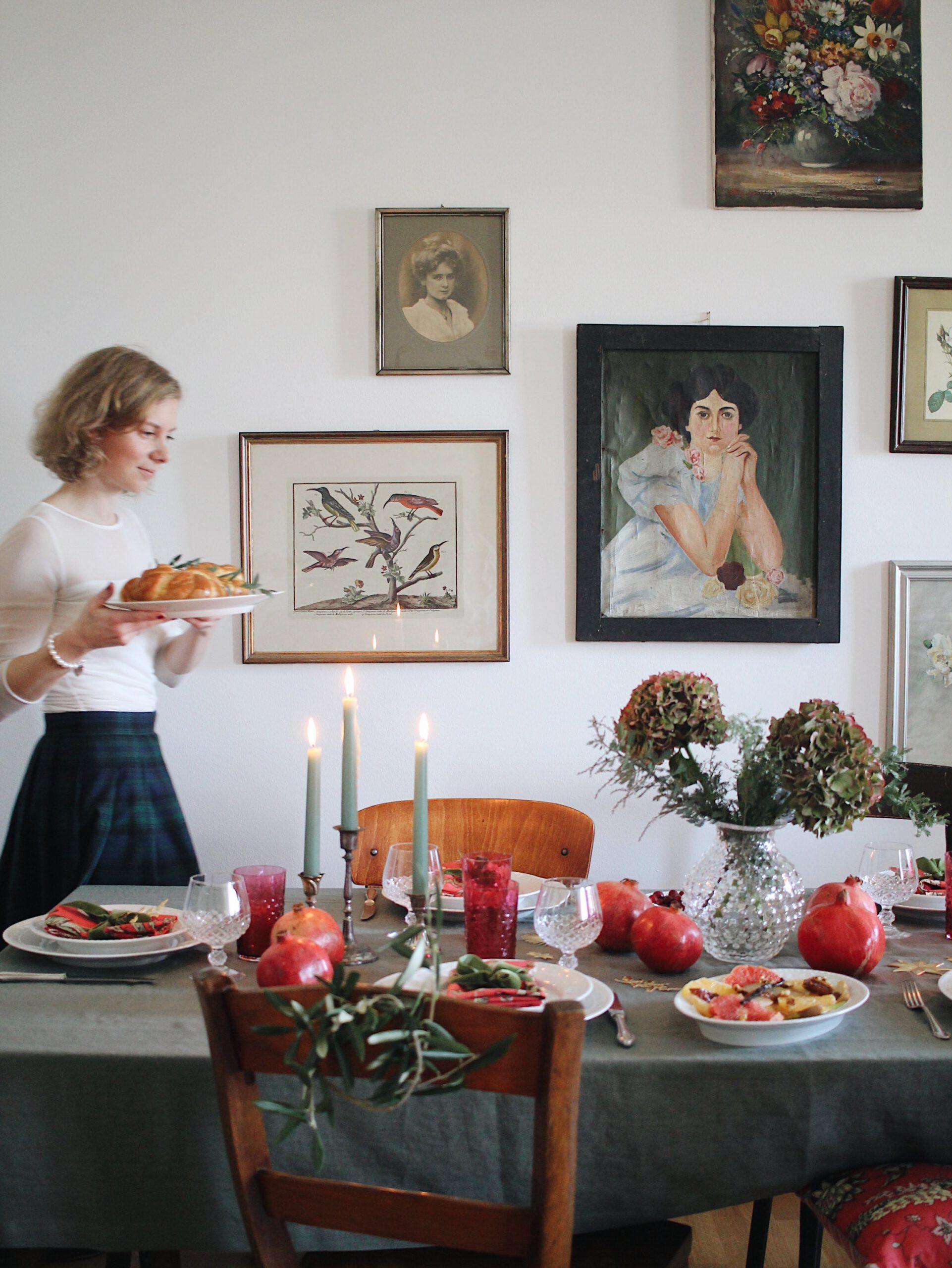 Zu Gast bei Daniela Uhrich - Christmas Table mit Lady Blog