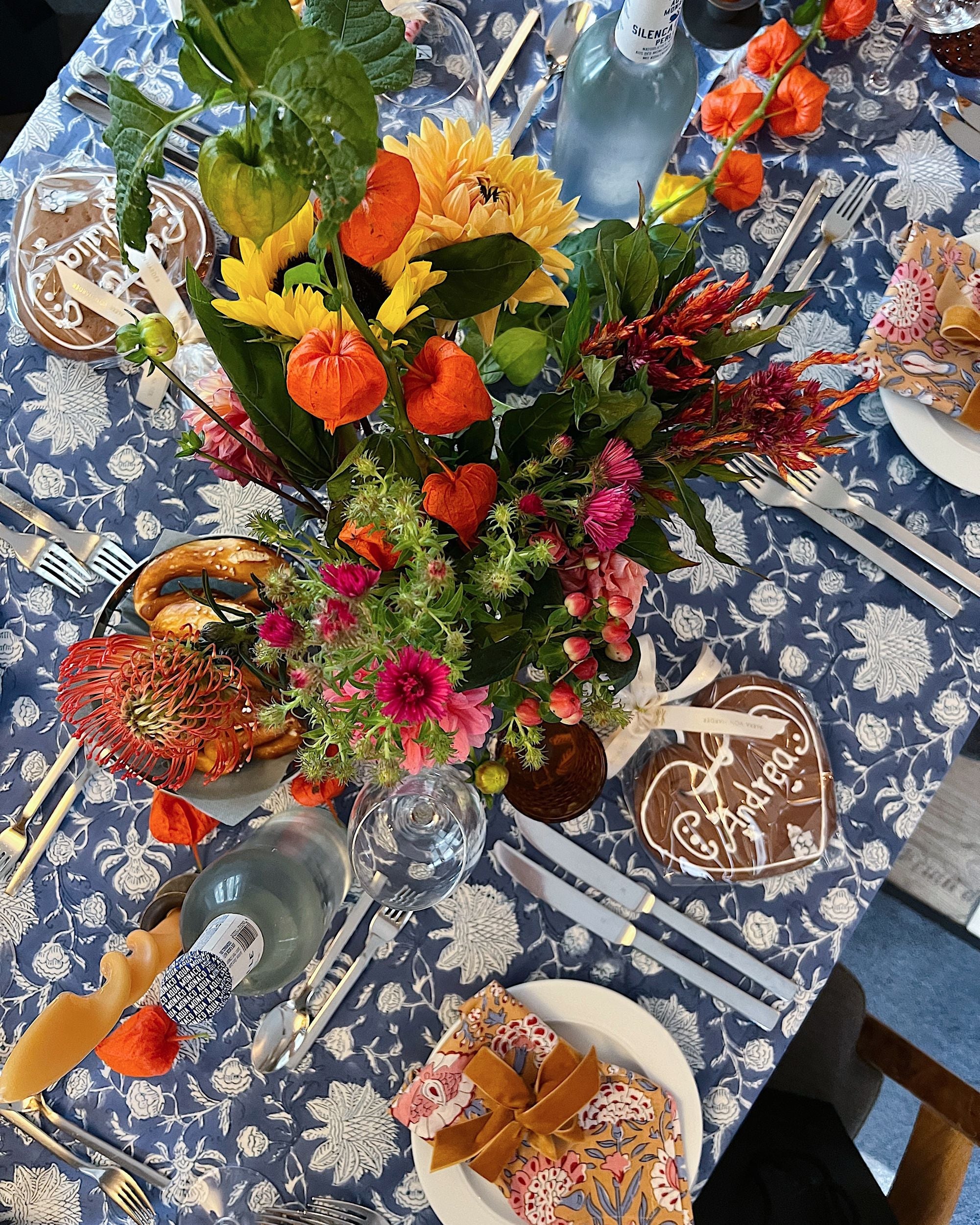 Oktoberfest Deko mit Lebkuchenherz