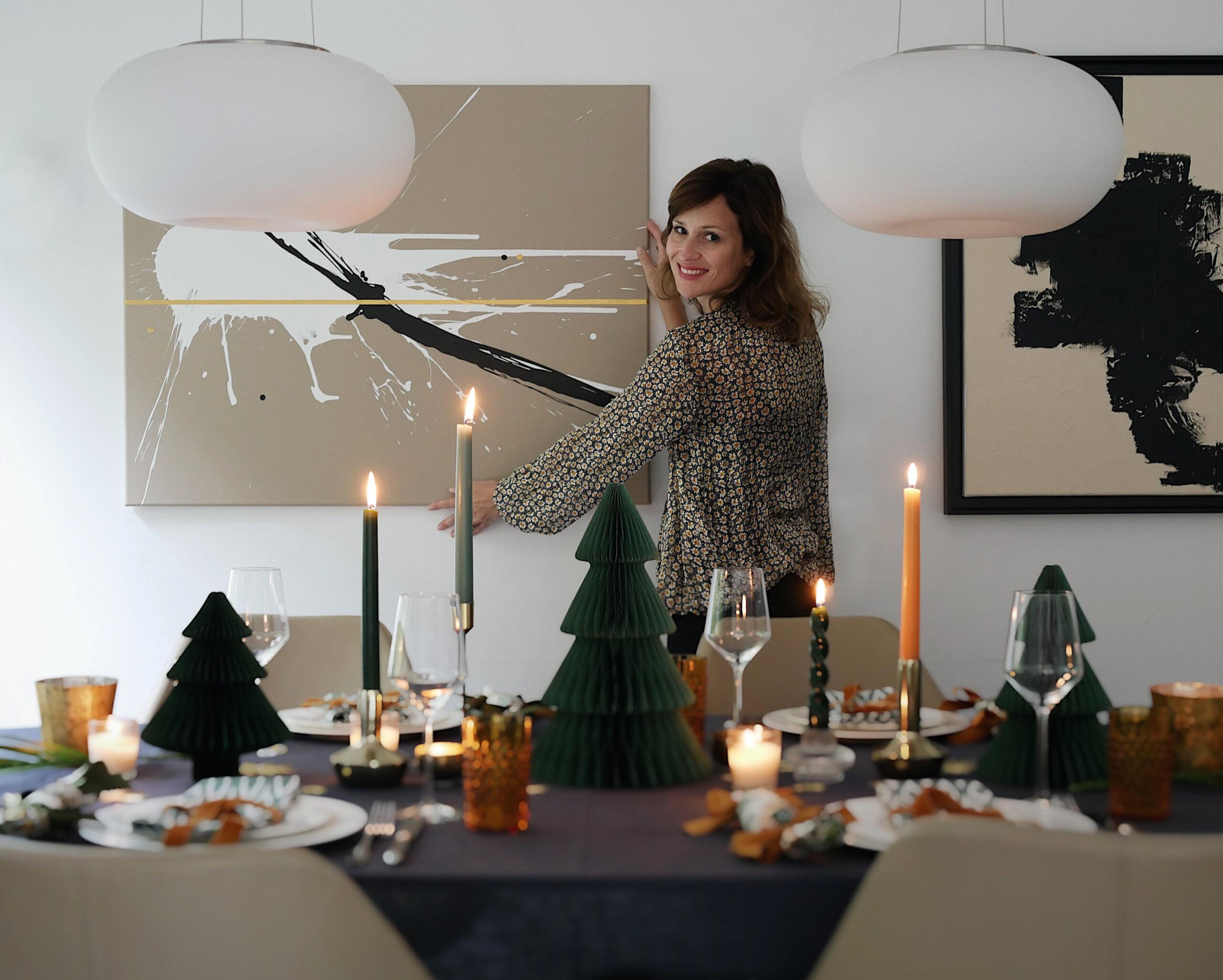 Tischgespräche über Wohnkunst - Salon-Runde bei Malerin Stephanie von der Neyen