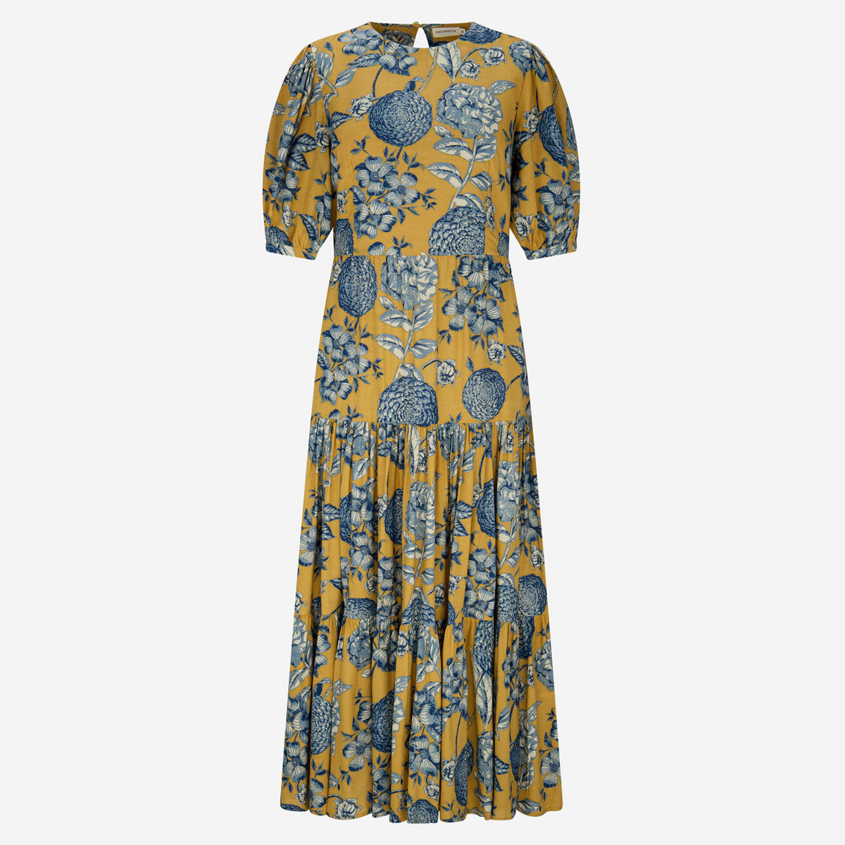 Kleid "Philippa" in Goldgelb