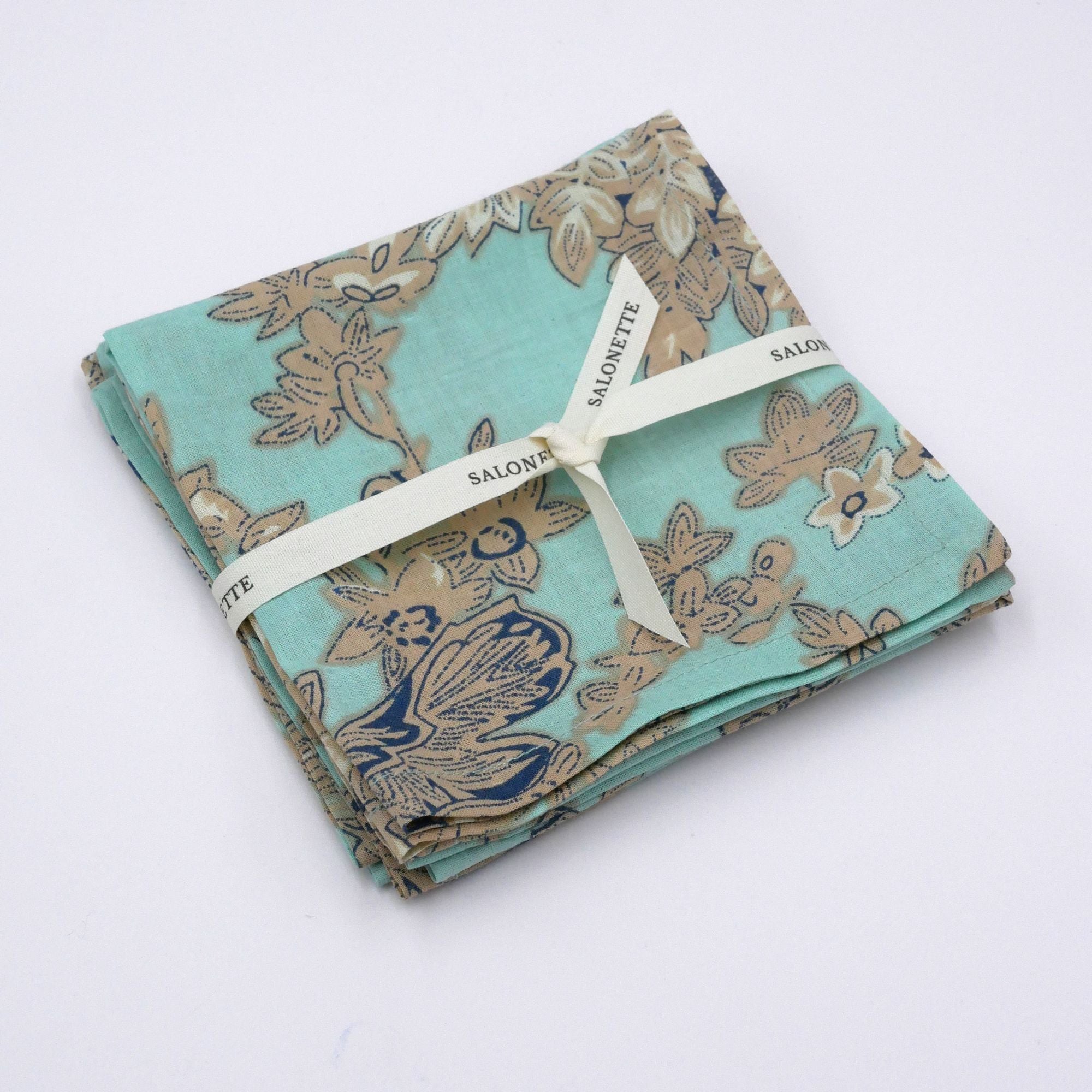 Cocktailservietten "La Mer" Mint (4er)