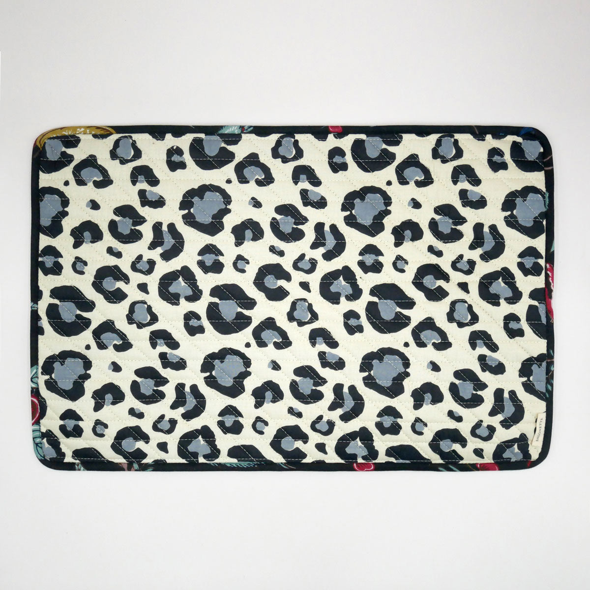 Abgesteppte Tischsets "Blackbird" - Zweier-Set