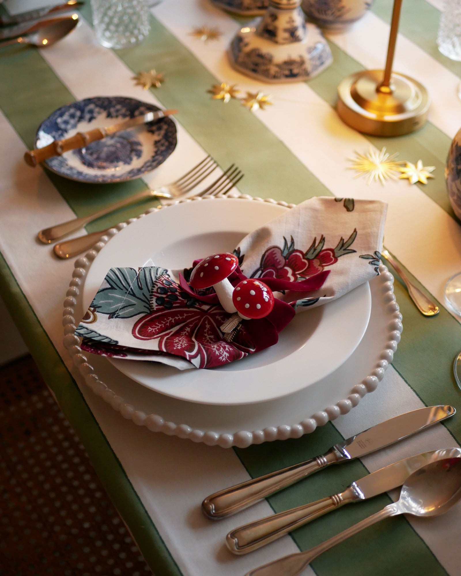 Wattepilze in vier Größen