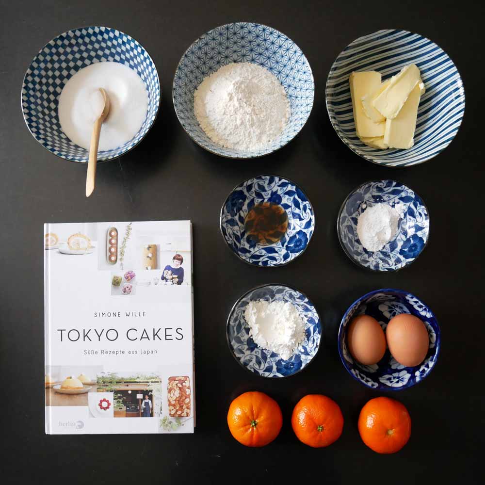 Japanische Teatime - Zutaten Kuchen